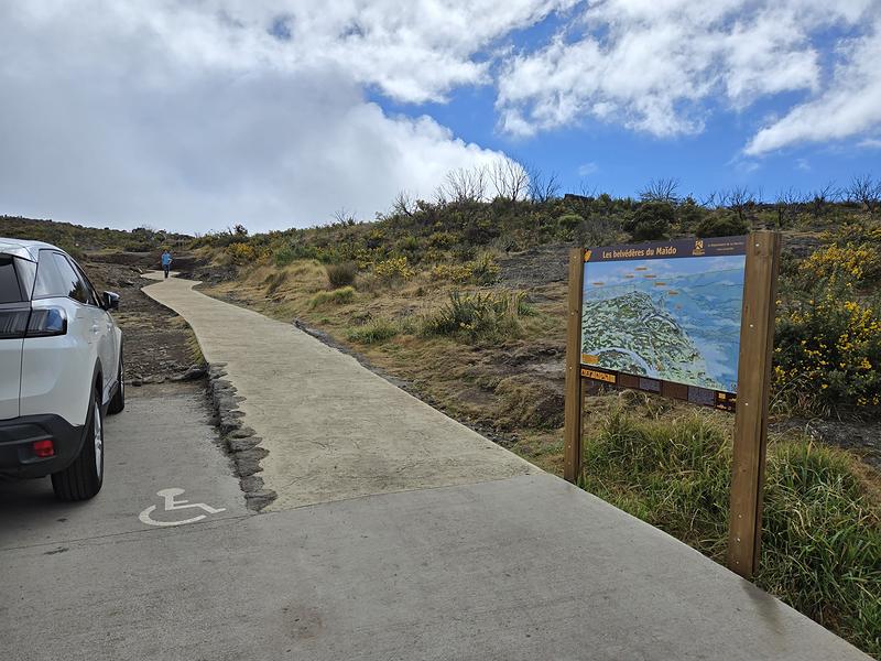 Départ du sentier