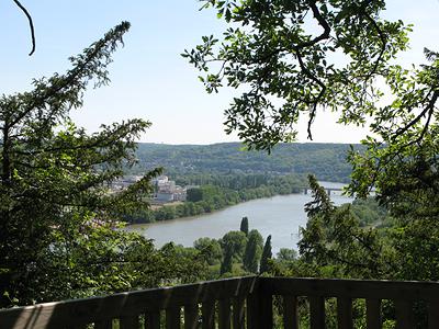 Le panorama de la Roche Fouet offre une superbe vue sur la Seine