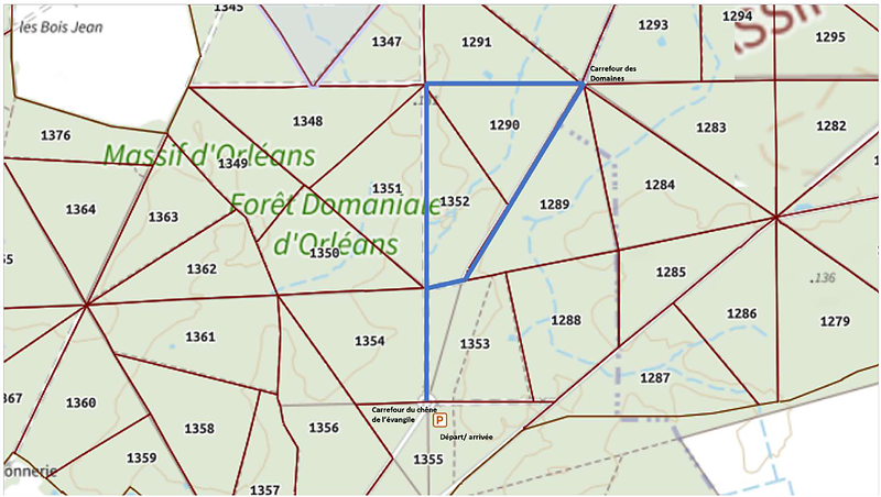 Retrouvez ce plan de la balade dans le pdf proposé en téléchargement