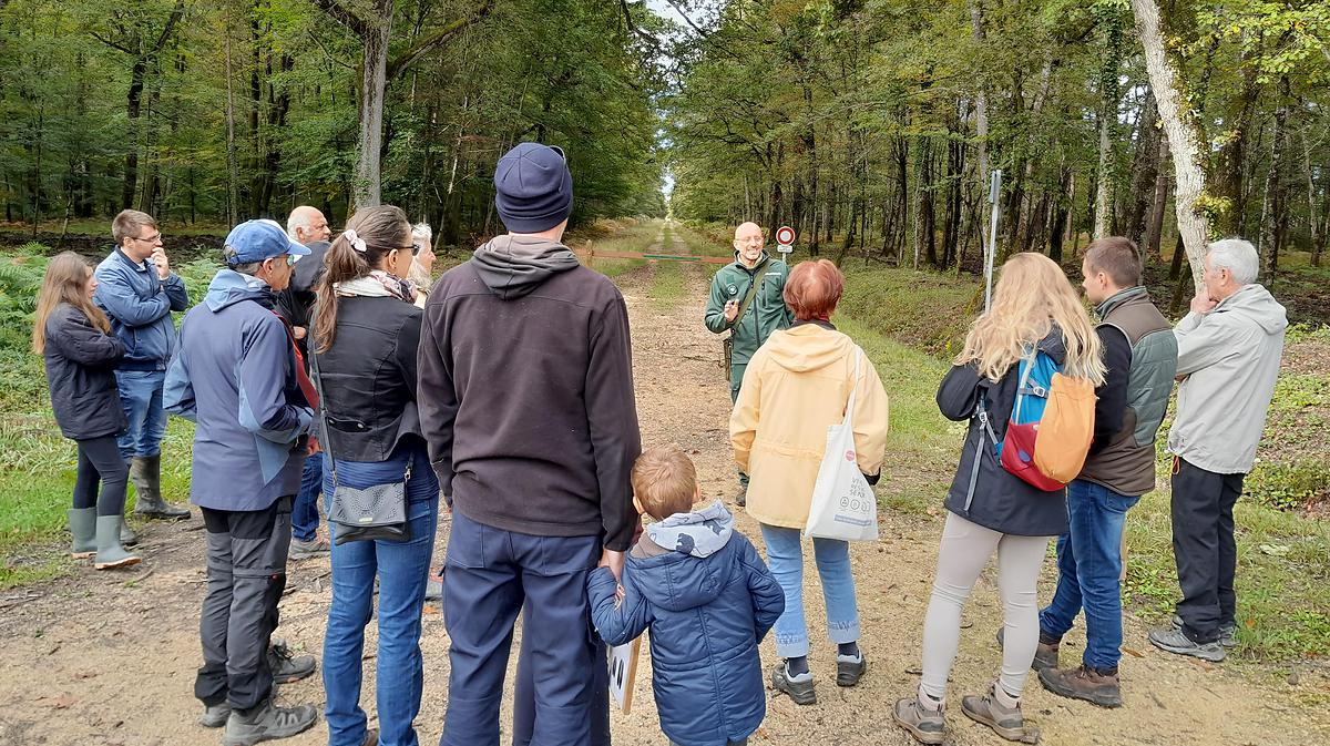 Lui aussi naturaliste, Pascal ravit petits et grands en donnant de nombreux détails sur les animaux forestiers et leur préservation.